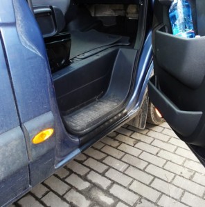 nakładki progowe Opel Movano II/Renault Master II/Nissan NV400(2010 -->)