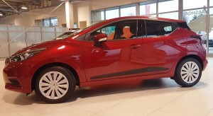 listwy drzwiowe Nissan Micra 5d 17-