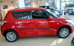 listwy drzwiowe Suzuki Swift 5D 10-15
