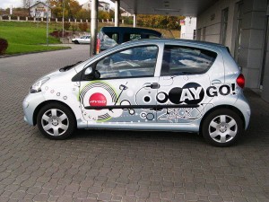 listwy drzwiowe Toyota Aygo peugeot 108 citroen c1 5D 05-13