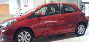 listwy drzwiowe Toyota Yaris 3d 10-14