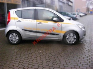 listwy drzwiowe Opel Agila II 07-