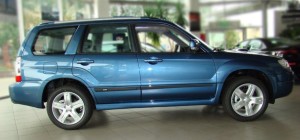 listwy drzwiowe SubaruForester 02-08