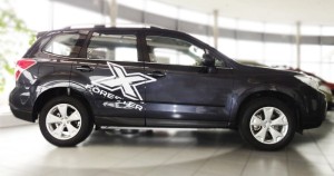 listwy drzwiowe SubaruForester 13-