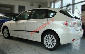 listwy drzwiowe Subaru impreza