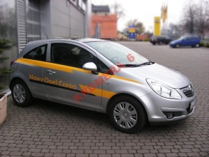 listwy drzwiowe Opel Corsa D 3D