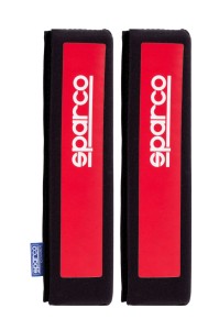 Nakładki na pasy SPARCO czerwone