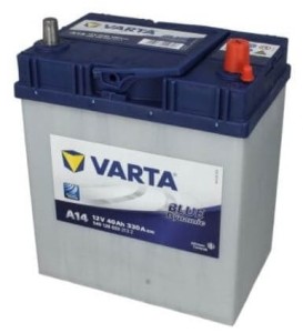 akumulator VARTA Blue Dynamic A14 40Ah 330A samochody azjatyckie