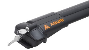 Bagażnik dachowy na relingi Aguri Prestige Black S2