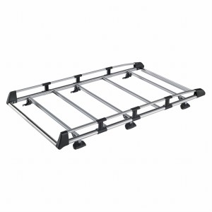 PLATFORMA bagażowa Cruz EvoRack ALU VW Transporter T5 i T6 L2H1 szyna montażowa