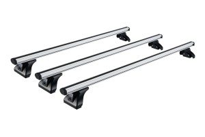 Aluminiowy bagażnik dachowy Cruz Alu Cargo AF 3 belki Mercedes Citan II (21-) bez relingów / Renault Kangoo III (21-) bez relingów / Nissan Townstar (21-) bez relingów CRUZ Alu Cargo AF3-118