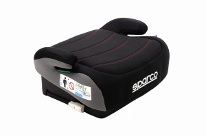 125-150cm Fotelik podkładka SPARCO SK100 czarny isofix i-Size