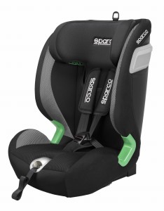 76-150cm Fotelik SPARCO SK5000i  szary i-Size